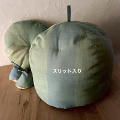 スリット入りわさびかすり格子ふかふか（保温調理）鍋保温カバー+三角