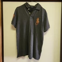 POLO グレー M カスタムフィット ポロシャツのサムネイル