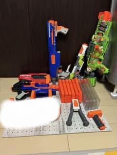 NERF オレンジトリガー&パーツまとめ売りセット - メルカリ