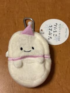 なかよしコロリン ジッパーポーチ　雪だるま　ピンクのサムネイル