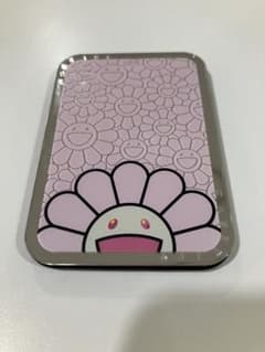 村上隆×CASETiFY フラワーMagSafe カードホルダースタンド ピンク
