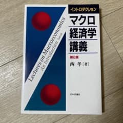 イントロダクションマクロ経済学講義のサムネイル