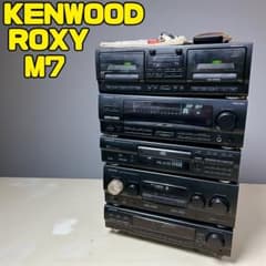 【希少】KENWOOD ROXY M7 システムコンポ バブルコンポ 80年代 希少】KENWOOD ROXY M7 システムコンポ バブルコンポ 80年代 - メルカリ