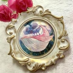 Thumbnail of オリジナルイラスト　クジラ　手描き　アナログ　水彩
