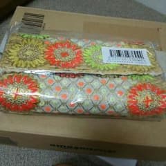ファティマモロッコ ビニールクロスクラッチ イエローのサムネイル