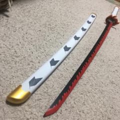 煉獄　日輪刀風模造刀　鬼の刀剣　刀ベスト　プライズのサムネイル