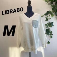 【LIBRABO】リブラボ 長袖シャツ M オーバーサイズ スウェット ゆるふわ