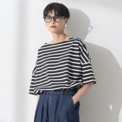 Thumbnail of AMERICAN HOLIC バスクボーダー半袖プルオーバー