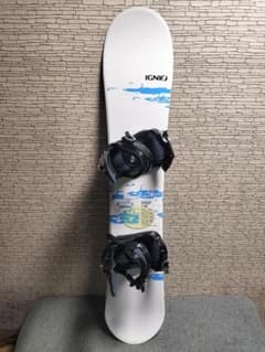 IGNIO× Morrow ジュニアスノボード　130㎝ 2点セット IGNIO イグニオ GRV 138cm バートン Morrowジュニア セット - メルカリ