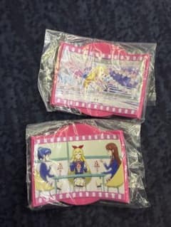 アイカツ！ ラバーコースター 星宮いちご ガチャガチャ カプセルトイ2種セットのサムネイル