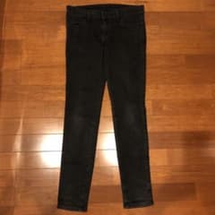 【そなさま専用】Lee デニム スキニーパンツ 黒のサムネイル