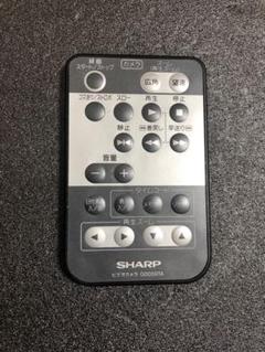 シャープ SHARP ビデオカメラ リモコン G0059TA (5505)