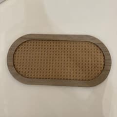 楕円形ラタンインテリアトレイのサムネイル