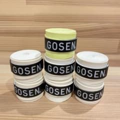 GOSEN グリップテープ 白　テニス  ゴーセンのサムネイル