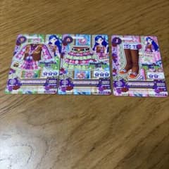 アイカツ カード 3枚セット まとめ売りのサムネイル