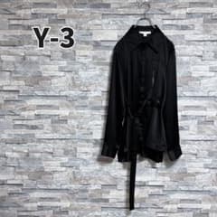 Y-3 20AW TECH SILK SHIRT JACKET BLK/M - メルカリ