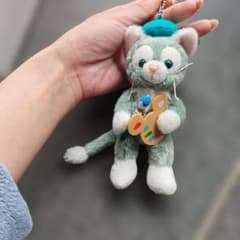 ディズニーシー限定】ジェラトーニ ぬいぐるみバッジ 筆・パレット