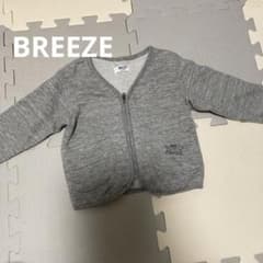 BREEZE カーディガン　90センチ　グレーのサムネイル