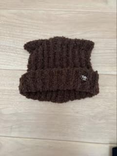 MINIROBE ニット帽 ブラウンのサムネイル