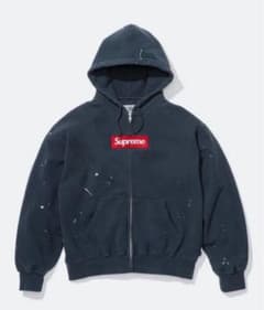 Supreme × MM6 Box Logo Zip Up パーカー - メルカリ
