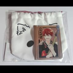 アニカフェ ギヴン 真冬 けだま巾着 アクリルカード アニメイトカフェ