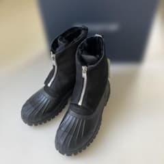 新品 nonnative ジップ ムートン ダックブーツ カウレザー - メルカリ