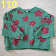 ☆美品☆マーキーズ/ 花柄トレーナー 110のサムネイル