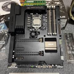 Z77マザー+cpu i7 3770K+定番クーラー+メモリ16G i7 3770K SABERTOOTH Z77 16G 大型クーラー 4点セット - メルカリ