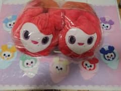 TWICE　LOVELYS　GIGOぬいぐるみスリッパ　チェヨンチェンブリーのサムネイル