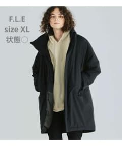 F.L.E EDWIN エドウィン モンスター パーカー ナイロン ロングコート 