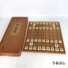 木製 将棋盤 将棋駒 セット 天然木 足付き 卓上 盤 駒 囲碁 将棋 工芸品のサムネイル