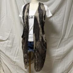 Resort Share Spirit ロングジレ ベスト グランジ Y2K Resort Share Spirit ロングジレ ベスト グランジ Y2K - メルカリ