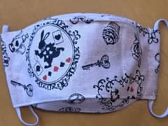 アリスのティーパーティデザインマスク