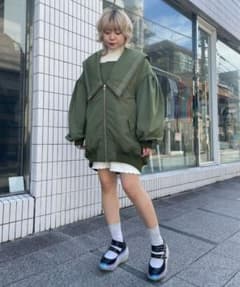 BIG SAILOR COLLAR MA-1 - メルカリ