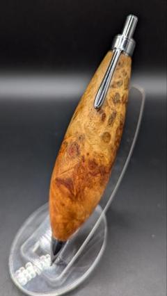 397ペン工房翌檜　特上　本花梨　紅白　瘤杢　木軸シャーペン　ボールペン 397ペン工房翌檜 特上 本花梨 紅白 瘤杢 木軸シャーペン