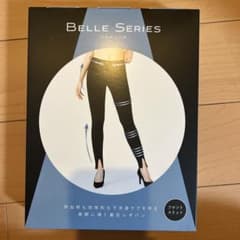 BELLE SERIES 着圧レギパン　ブラックL フロントスリット新品未使用のサムネイル