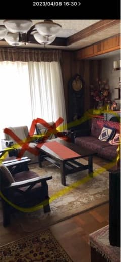 アンティーク応接セット（引き取りのみ） アンティーク応接セット（引き取りのみ） - メルカリ