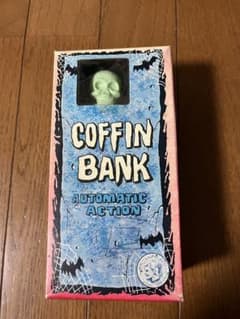 COFFIN BANK 骸骨デザイン 機械式ワインドアップのサムネイル