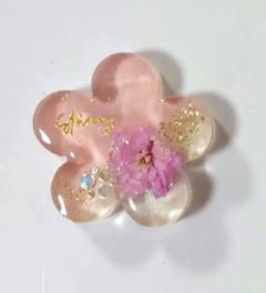 1177」レジンヘアゴム ポニーフック ブローチ マグネット - メルカリ