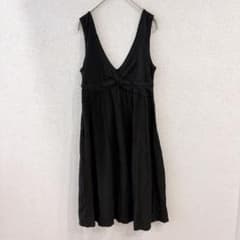 Patagonia Kamala Sleeveless Dress, Plain, Size S, Black