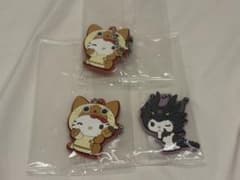 サンリオキャラクターズ ラバーキーホルダー 3点セットのサムネイル