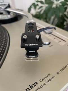 SHURE M44G Technicsヘッドシェル付 カートリッジ ジャンク - メルカリ