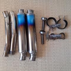 HAYABUSA(隼) 2代目 LCIPARTS スリップオン チタンマフラー HAYABUSA(隼) 2代目 LCIPARTS スリップオン チタンマフラー - メルカリ