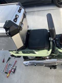 ct125 rear passenger seat v1 ♯2 タンデムシートのサムネイル