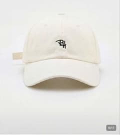RH 刺繍ロゴ ベースボールキャップ アイボリーのサムネイル