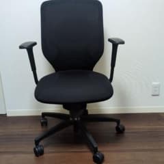 Wilkharn In chair ブラック 背メッシュ 座クッション - メルカリ