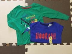海外 ロンT  85cm 18m 24m 保育園 お着替え ロング Tシャツのサムネイル