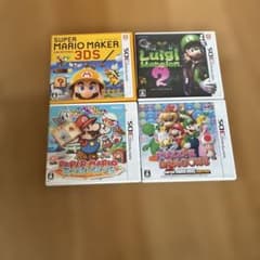 ニンテンドー3DS マリオ関連ソフト 4本セットのサムネイル