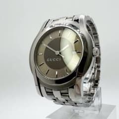 稼働✨ GUCCI 5500XL Gクラス デイト ゴールド文字盤 純正ベルト 稼働✨ GUCCI 5500XL Gクラス デイト ゴールド文字盤 純正ベルト