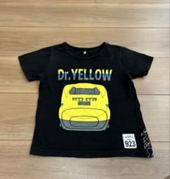 Dr.YELLOW Tシャツ 110cm 黒のサムネイル